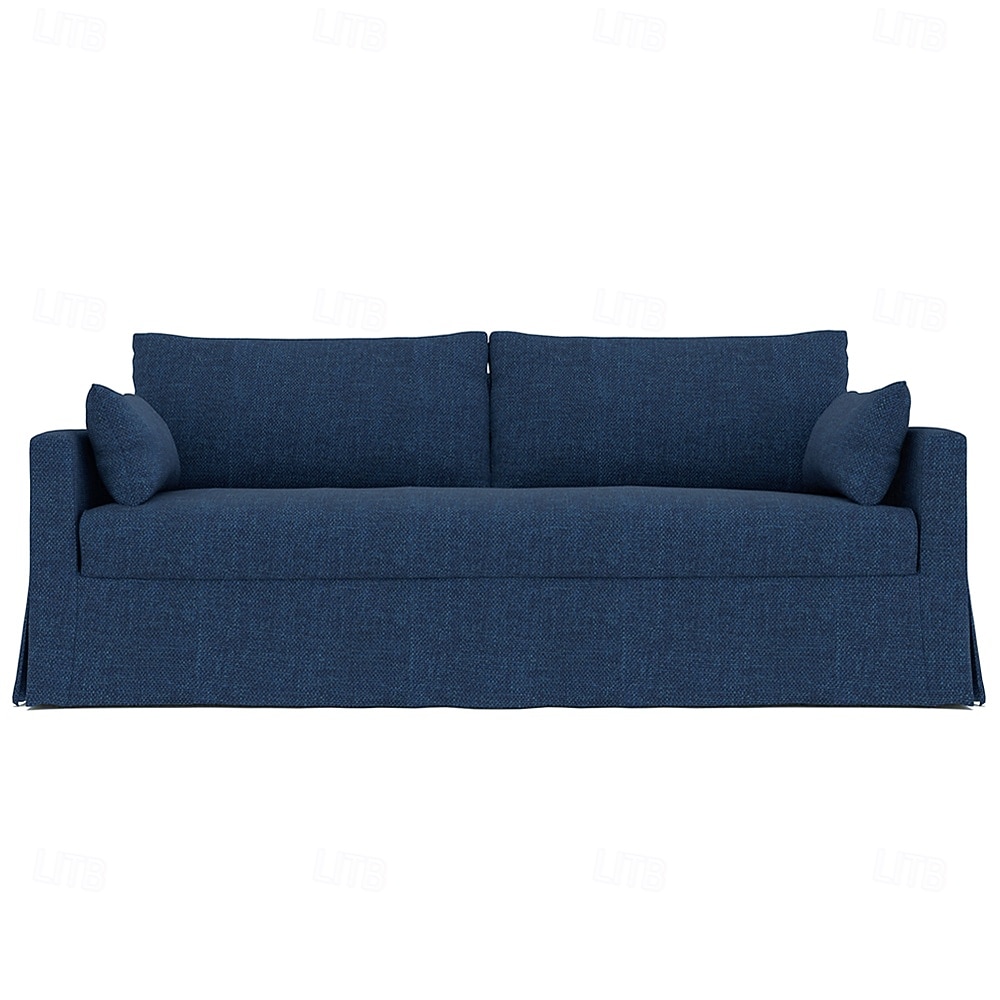 Sofabezug passend für Hyltarp-Sofa, einfarbig, gesteppte Polyester-Schonbezüge 2025 - $226.49 –P19