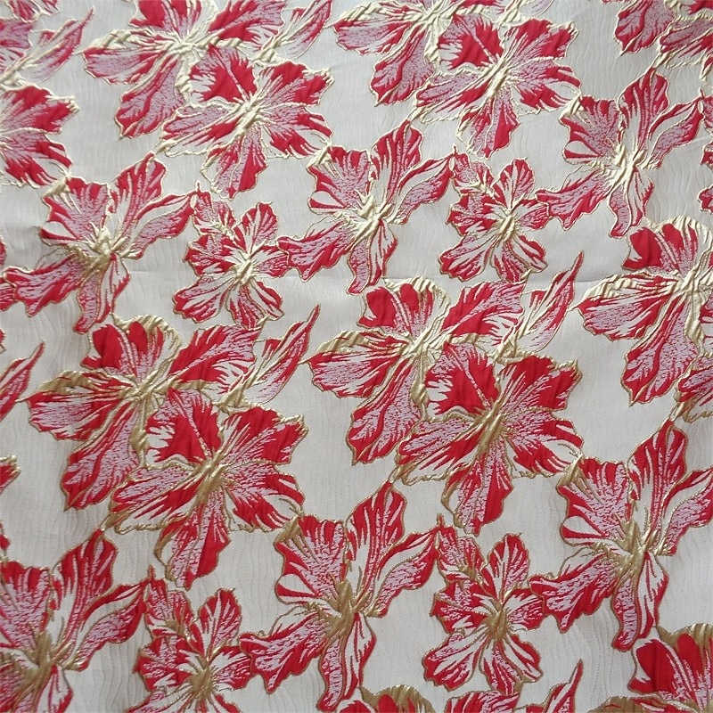 Sukienki koktajlowe Jacquard Brokatowy w kształcie litery A Elegancka sukienka formalna weselna do kostek Krótki rękaw Z dekoltem w serek Nylon z kokardą(ami) Kieszonka Sukienka dla gościa weselnego 2025 - $139.99 –P6