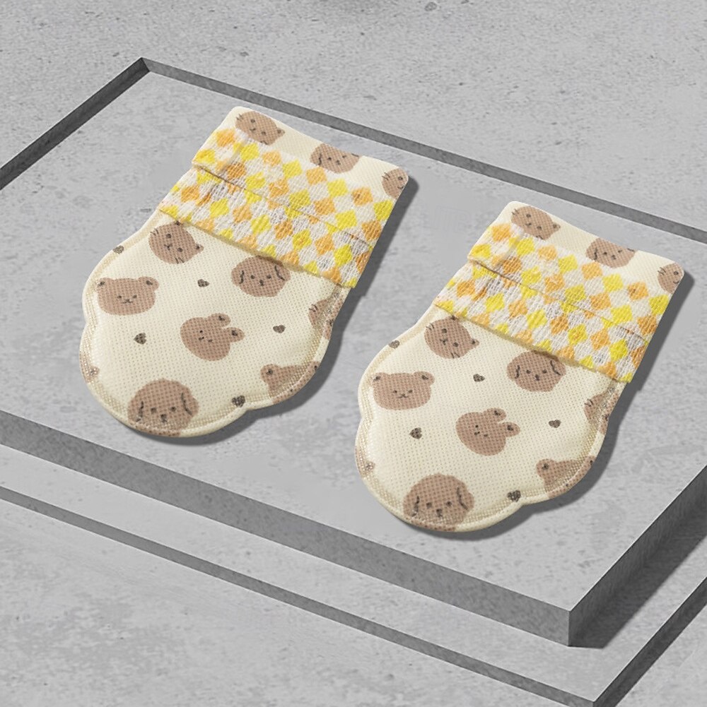 Botines desechables para perros y gatos, 20 unidades, impermeables y transpirables, con vendaje ajustable, calcetines protectores para patas para perros pequeños, medianos y grandes. 2025 - $13.99 –P7