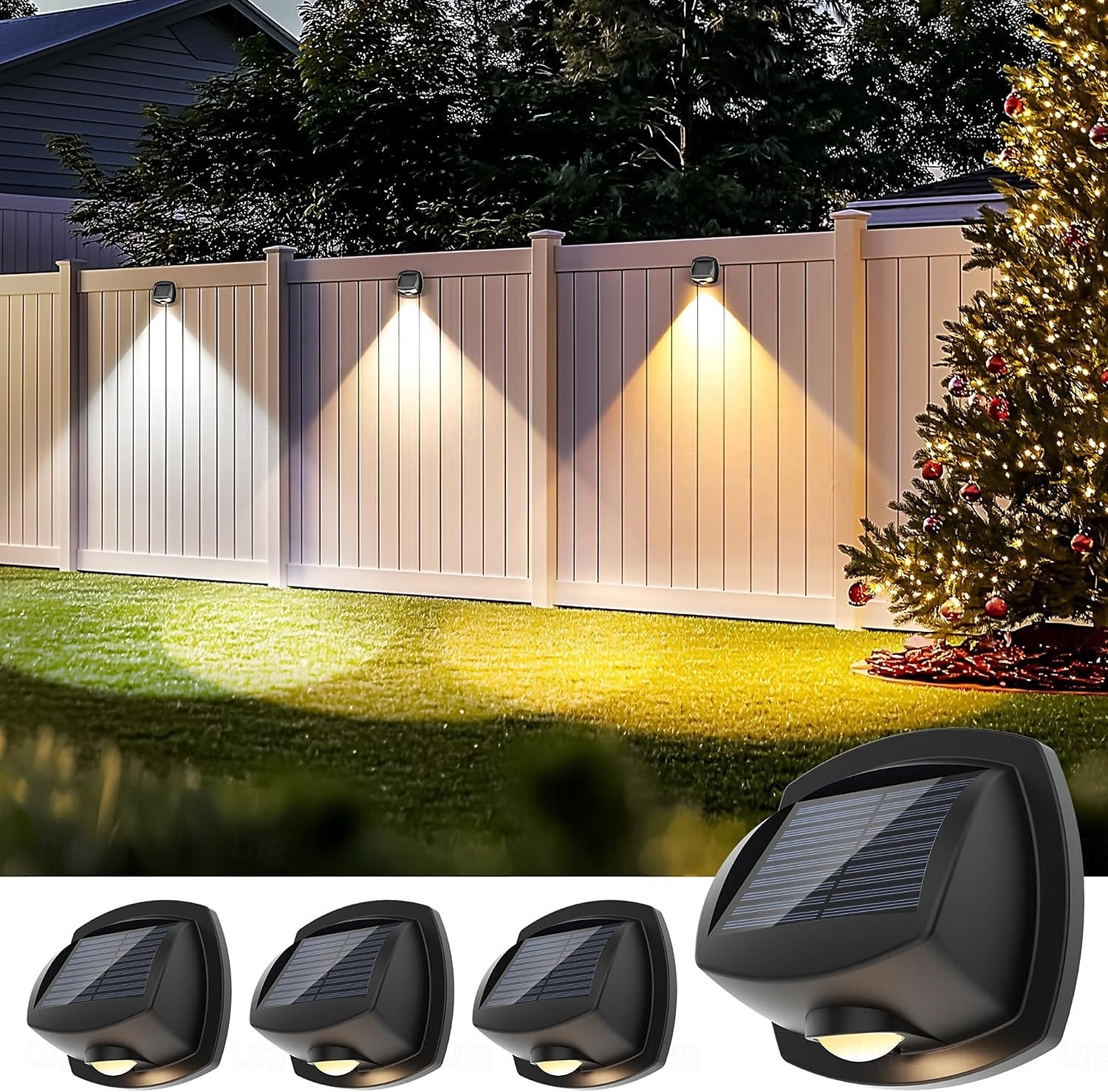 1 pièce 5 W Lumières solaires LED Alimenté par énergie solaire Blanc Chaud Blanc Froid RGB 5 V 1 Perles LED de 2025 ? $6.99 –P2