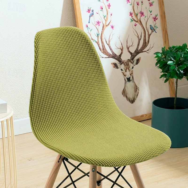 överdrag till matsalstolar i modern stil, skalstolsöverdrag för hemmet, stolsöverdrag i polarfleece, stretchöverdrag, sitsöverdrag 2025 - $8.49 –P10