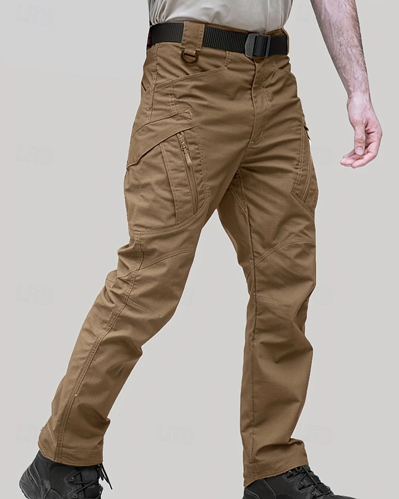 Men's Cargo Pants Tactical Pants Trousers Buttons Multi Pocket Plain Wearable Outdoor Daily Camping & Hiking Fashion Classic Black Army Green 2026 - $21.99 –P1