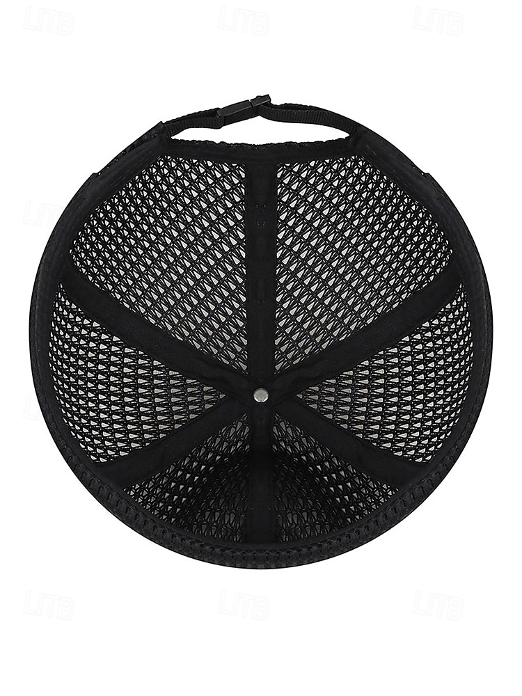 berretto da marinaio in rete traspirante da uomo – cappello estivo leggero e regolabile per attività all'aperto, streetwear e stile casual quotidiano del 2025 a $11.99 –P6