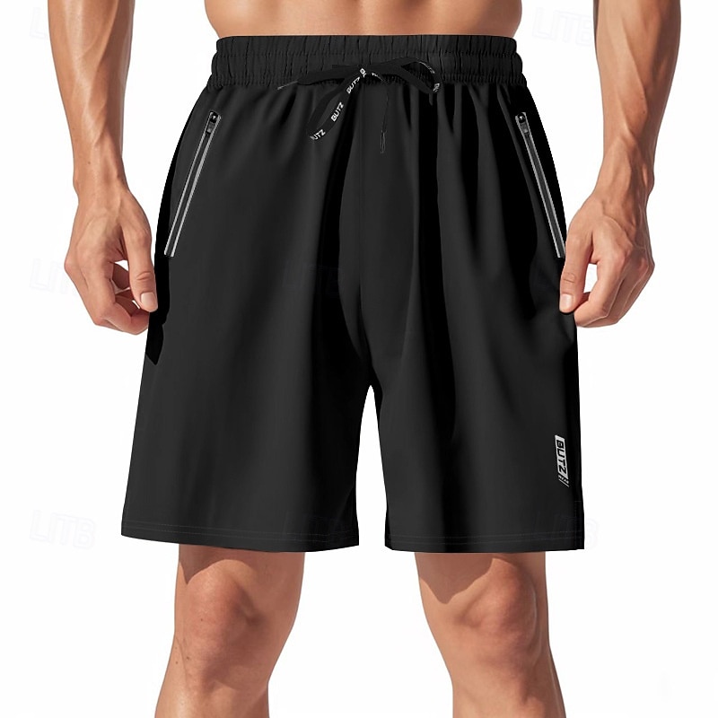 Homens calções atléticos Calção Shorts de Corrida Shorts de Academia Esporte Diário Secagem Rápida Alta elasticidade Confortável Bolsos Com Cordão Cintura elástica Tecido Curto Ginástica Casual de 2025 por $21.99 –P14