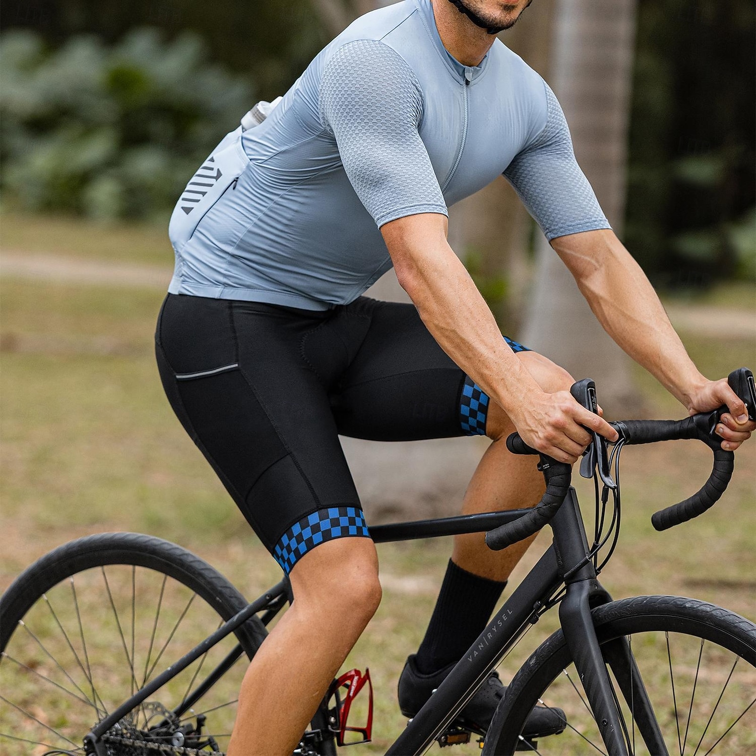 Arsuxeo Hombre Rayas Pantalones cortos de ciclismo de carretera Short interior ciclismo bicicleta Pantalones de Ciclismo Bicicleta Bermudas Mallas Leggings Moldeado al Cuerpo MTB Bicicleta Montaña 2026 - $33.99 –P16