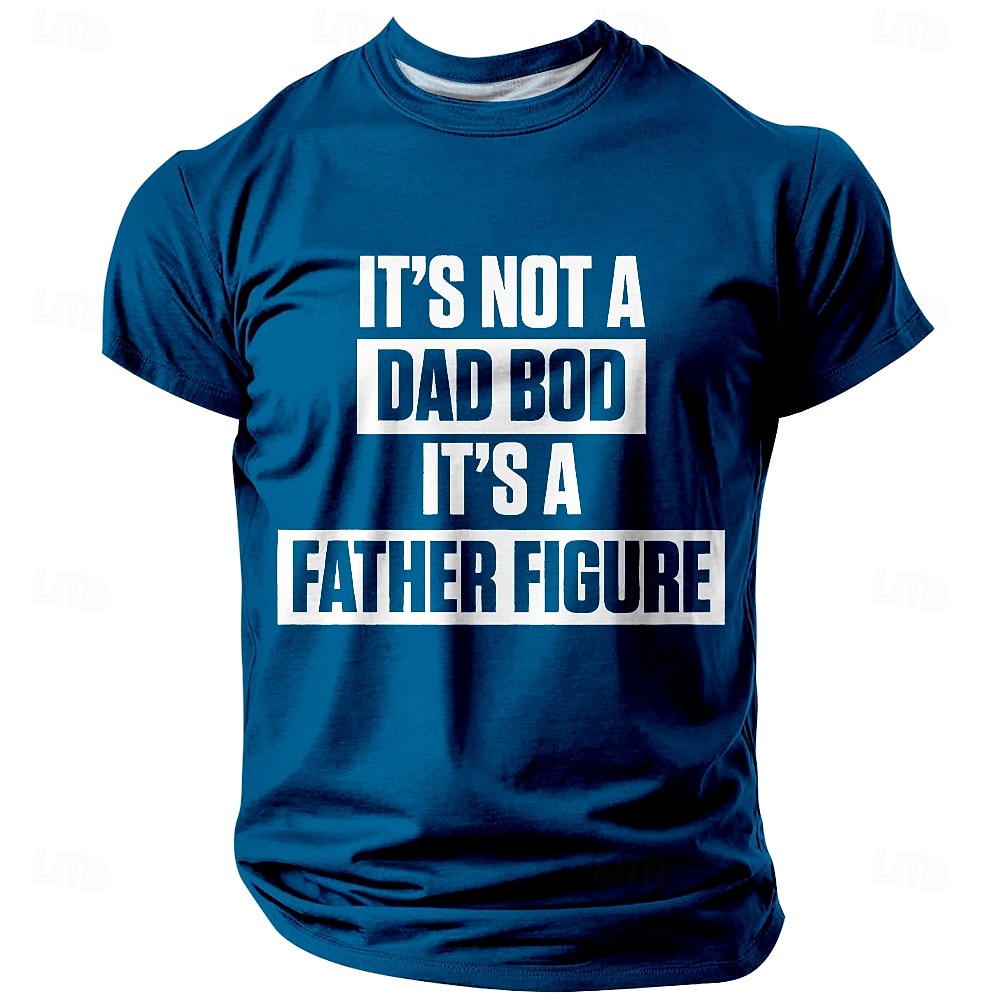 Per uomo Gergo divertente padre Maglietta Manica Corta maglietta Stampa 3D Girocollo Camicia Moda Quotidiano Essenziale Streetwear Casuale Quotidiano Nero Rosso Blu Estate Primavera Abbigliamento S M del 2026 a $19.49 –P1