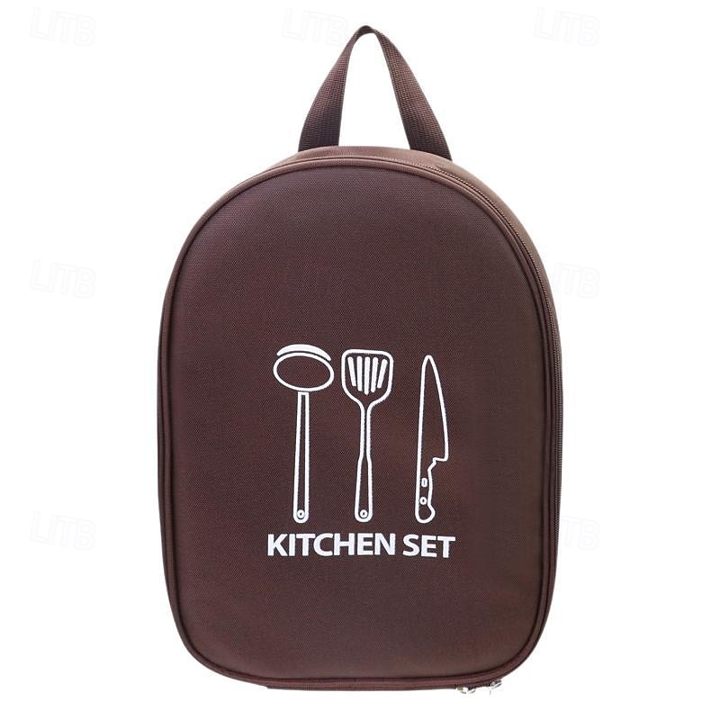 Borsa portautensili da campeggio per viaggi all'aperto, comoda borsa portautensili da campeggio portatile, borsa da viaggio per coltelli del 2025 a $23.99 –P10