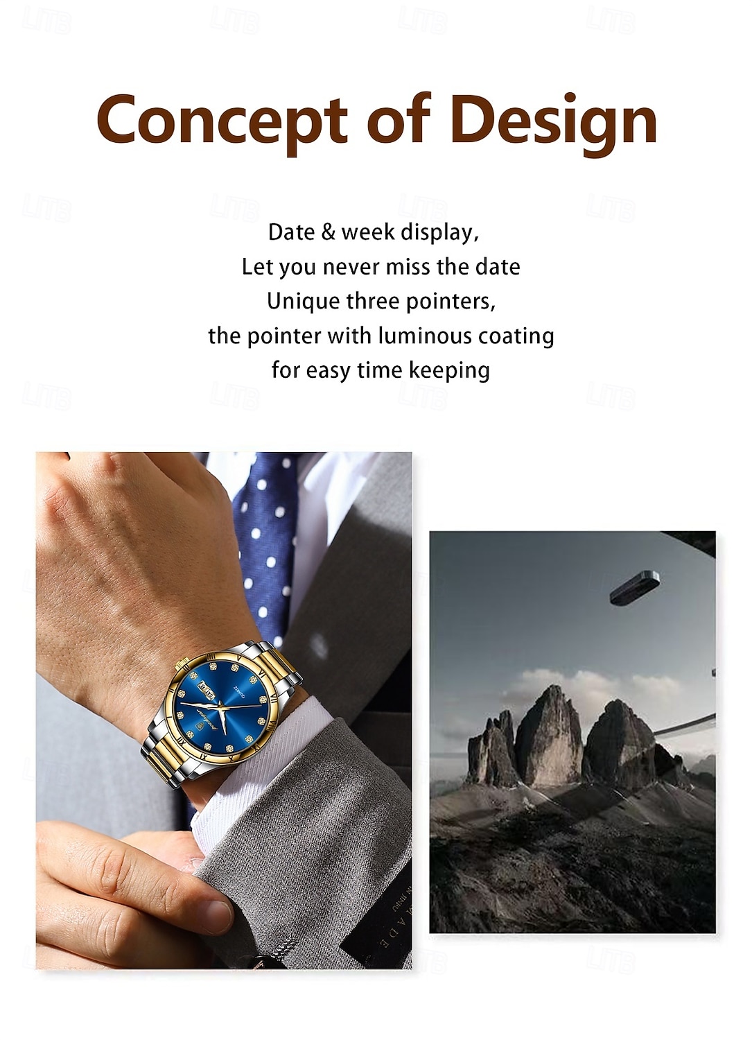 2025年 878 新作 多機能 メンズ レトロウォッチ ダブルカレンダー ナイトライト 防水 メンズ クォーツウォッチ  コレクション – $19.99 –P2