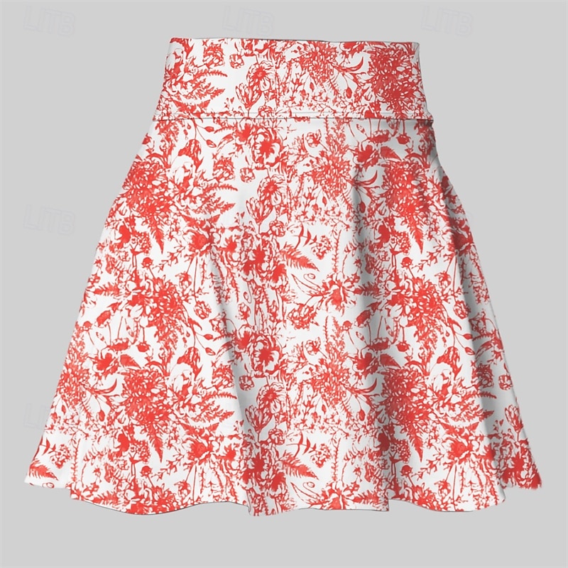 Femmes Graphique Jupes de tennis Jupes de tennis avec shorts Taille haute Séchage Rapide Respirant Tennis Le golf Pickleball Noir Jaune Bleu Vêtements de tennis de 2025 ? $23.99 –P7