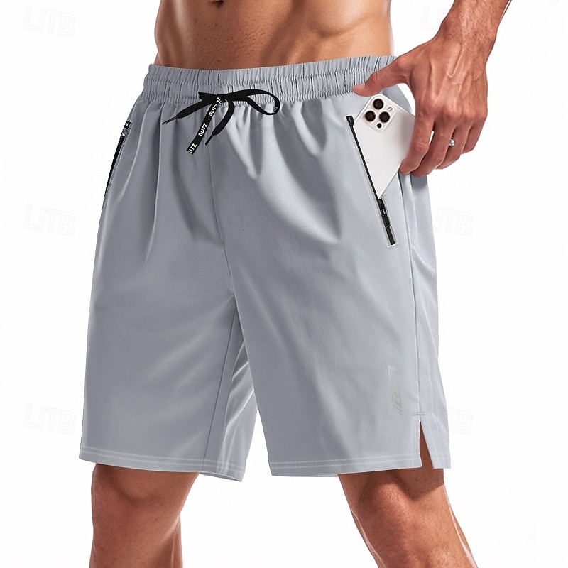 Homens calções atléticos Calção Shorts de Corrida Shorts de Academia Esporte Diário Secagem Rápida Alta elasticidade Confortável Bolsos Com Cordão Cintura elástica Tecido Curto Ginástica Casual de 2025 por $21.99 –P9