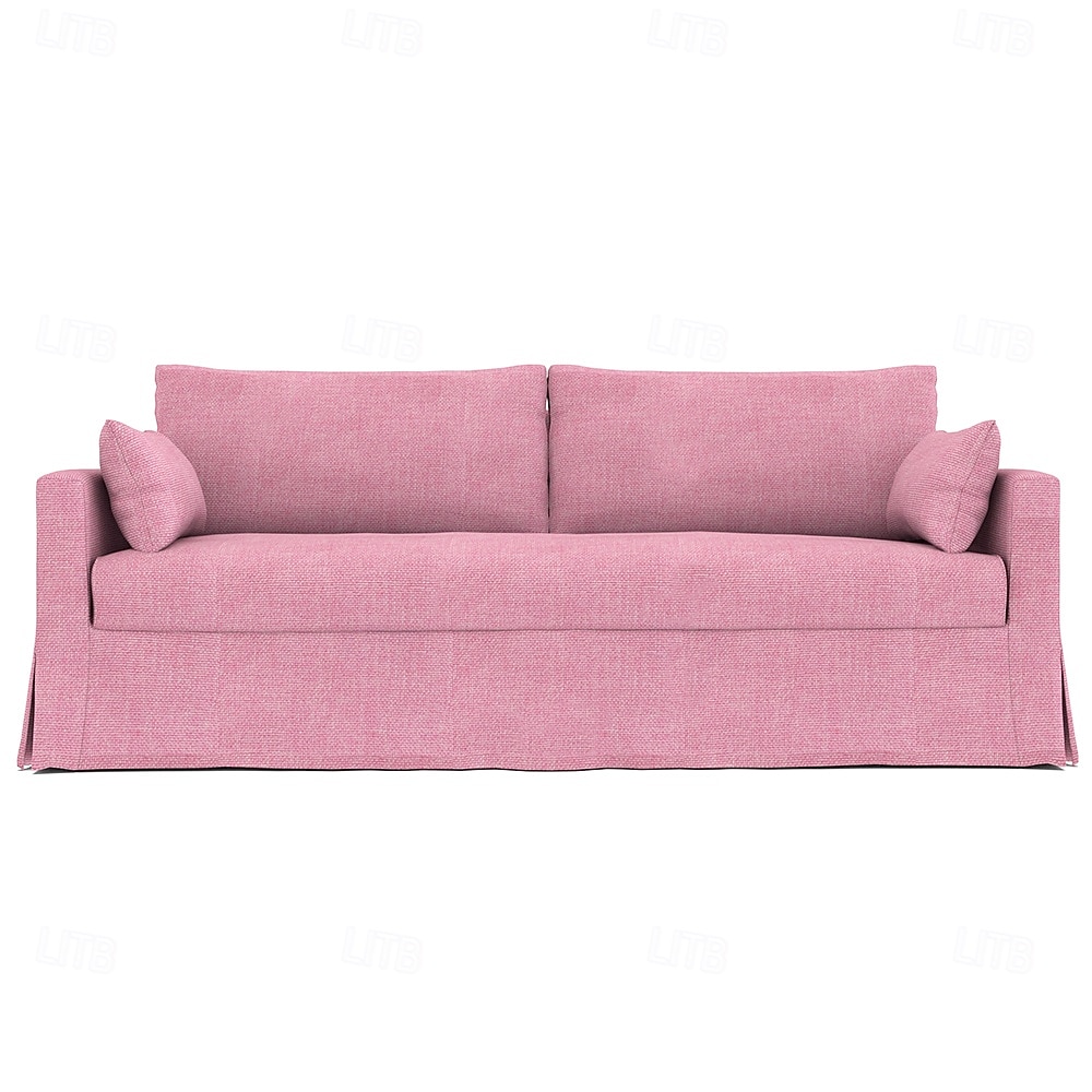 Sofabezug passend für Hyltarp-Sofa, einfarbig, gesteppte Polyester-Schonbezüge 2025 - $226.49 –P12