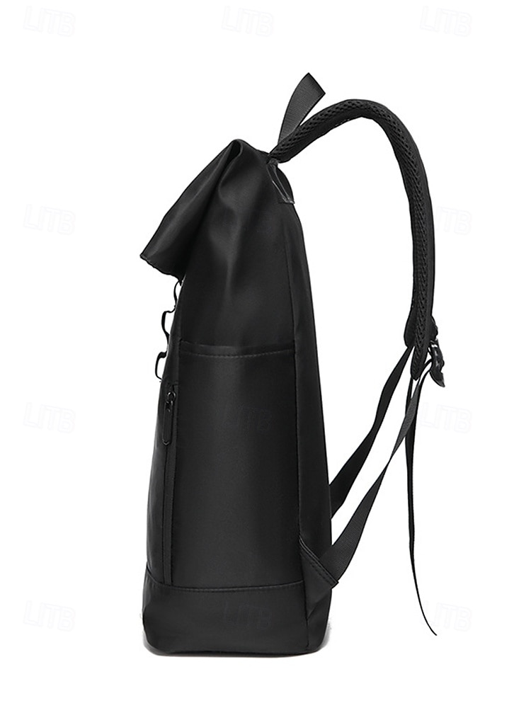 Men's Waterproof Roll-Top Backpack with Multiple Pockets and Large Capacity - Minimalist Style Laptop Bag for Work, Travel or College 2026 - $29.99 –P6