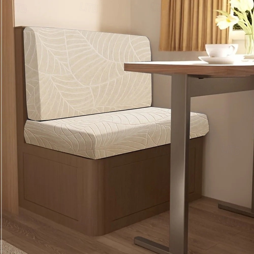 Copridivano impermeabile per dinette camper in jacquard a foglie, per esterni, antiscivolo, elasticizzato, per sedili auto e protezione di mobili. del 2025 a $22.99 –P4