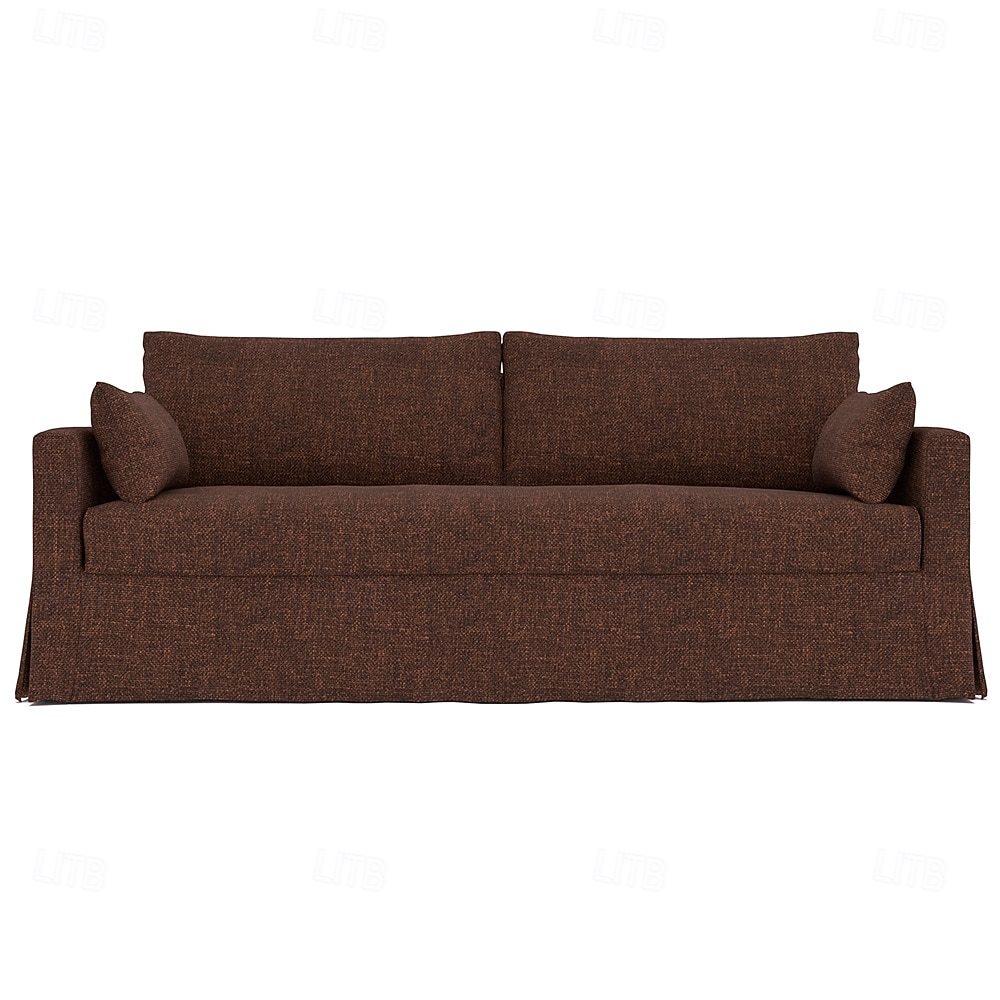 Sofabezug passend für Hyltarp-Sofa, einfarbig, gesteppte Polyester-Schonbezüge 2025 - $226.49 –P16