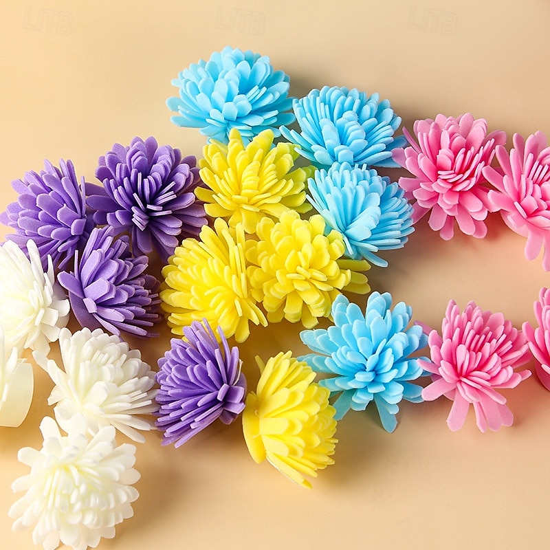 Diffusore di deodorante per ambienti a forma di fiore artificiale, decorazione ad espansione di profumo non infiammabile, diffusore di fragranze in PE per casa, soggiorno, bagno, matrimonio, del 2025 a $4.99 –P8