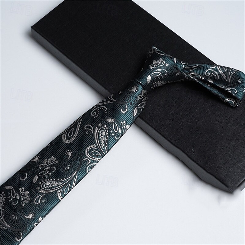 Men's Neckties Fashion Business Jacquard Pattern Wedding Party Daily Wear 2025 - $5.99 –P2