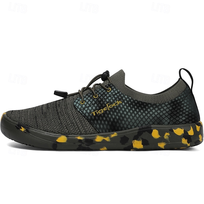 Men's Brown and Black Casual Athletic Shoes with Splash Detail – Lightweight Sport-Inspired Sneakers for Urban Wear and Outdoor Hikes 2025 - $42.99 –P2