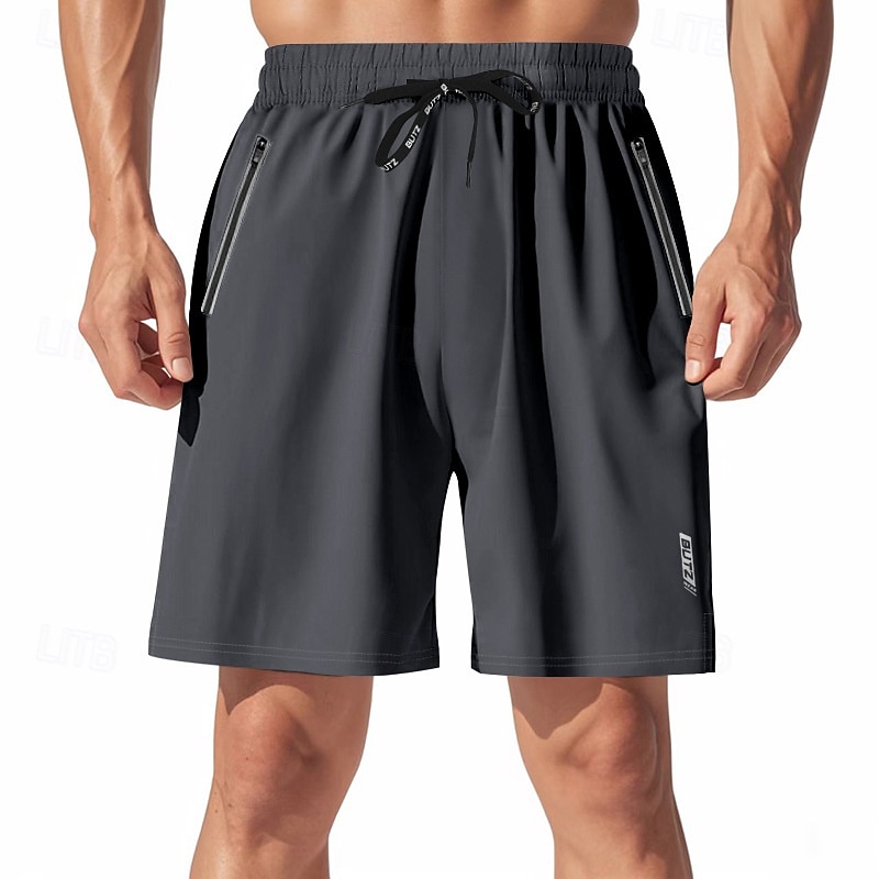 Homens calções atléticos Calção Shorts de Corrida Shorts de Academia Esporte Diário Secagem Rápida Alta elasticidade Confortável Bolsos Com Cordão Cintura elástica Tecido Curto Ginástica Casual de 2025 por $21.99 –P3