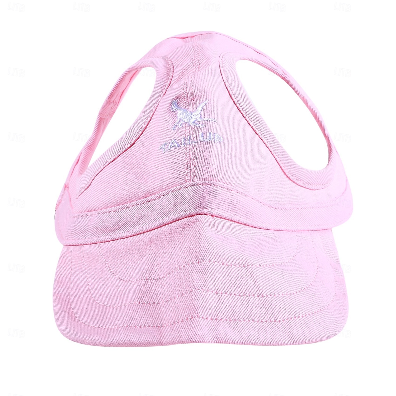 Hunde-Baseballkappe, Hunde-/Katzen-Sommer-/Strand-Schirmmütze mit Ohrlöchern, verstellbare Welpen-Sonnenhaube, Kopfbedeckung 2025 - $15.49 –P17