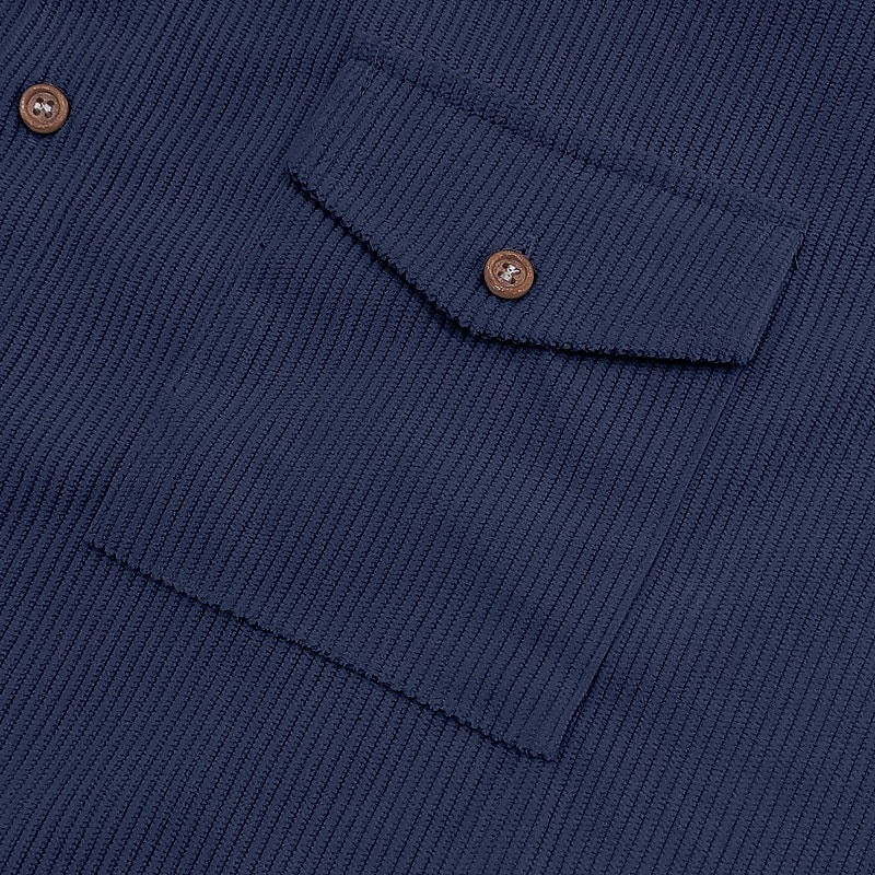 Per uomo Camicia Camicia Estiva Camicia casual Camicia di Velluto a Coste Camicia con Bottoni Camicia cargo Nero Bianco Blu marino scuro Azzurro cielo Albicocca Manica Corta A righe Bavero Casuale del 2025 a $21.99 –P5