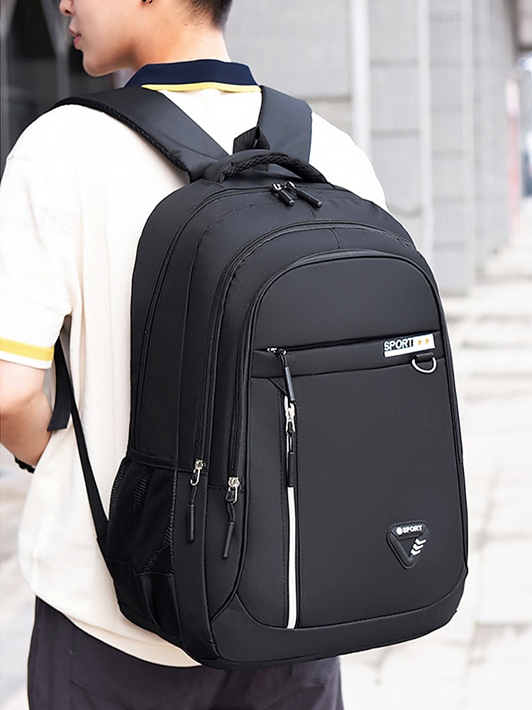 wasserabweisender Herrenrucksack mit mehreren Fächern, großem Fassungsvermögen und Reflektorstreifen für Reisen, Schule und Outdoor 2025 - $29.99 –P2