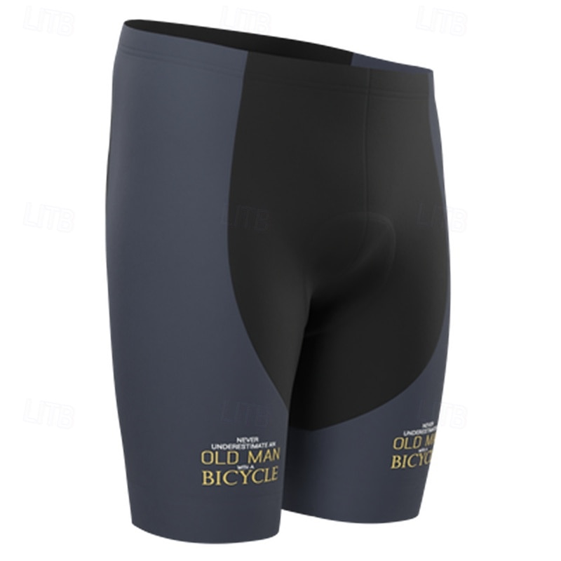 Herr Cykelvägshorts Cykelshorts Vadderade cykelbyxor Cykel Shorts Underdelar Formpassad Bergscykling Vägcykling sporter 3D Tablett Andningsfunktion Snabb tork Svettavvisande Gul Röd Kläder Cykelkläder 2025 - $25.99 –P3