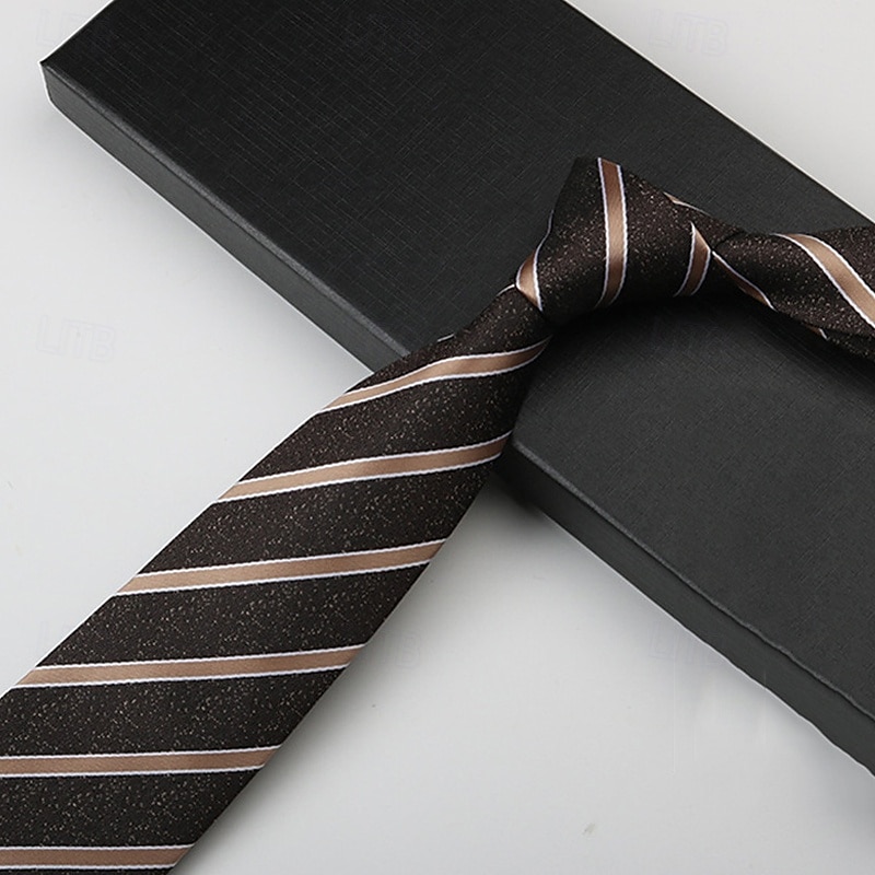 Per uomo Cravatte Moda Affari Jacquard Motivo Ricevimento di matrimonio Abbigliamento quotidiano del 2025 a $5.99 –P3