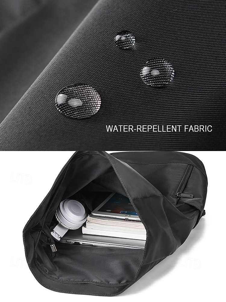Men's Waterproof Roll-Top Backpack with Multiple Pockets and Large Capacity - Minimalist Style Laptop Bag for Work, Travel or College 2026 - $29.99 –P9