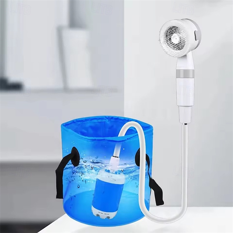 Portable Shower for Camping Rechargeable Electric Shower Pump Outdoor Camp Shower for Hiking Traveling 2025 - $72.99 –P3
