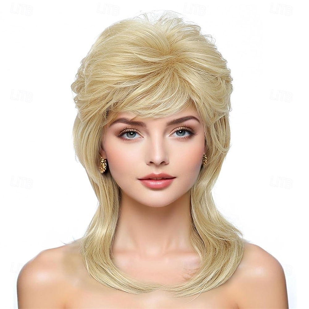 Mullet Wigs for WomenJoe DirtEmo Wig80s 90s Costumes Fancy Party Accessory Cosplay Wig Halloween Man 2026 - $24.99 –P5