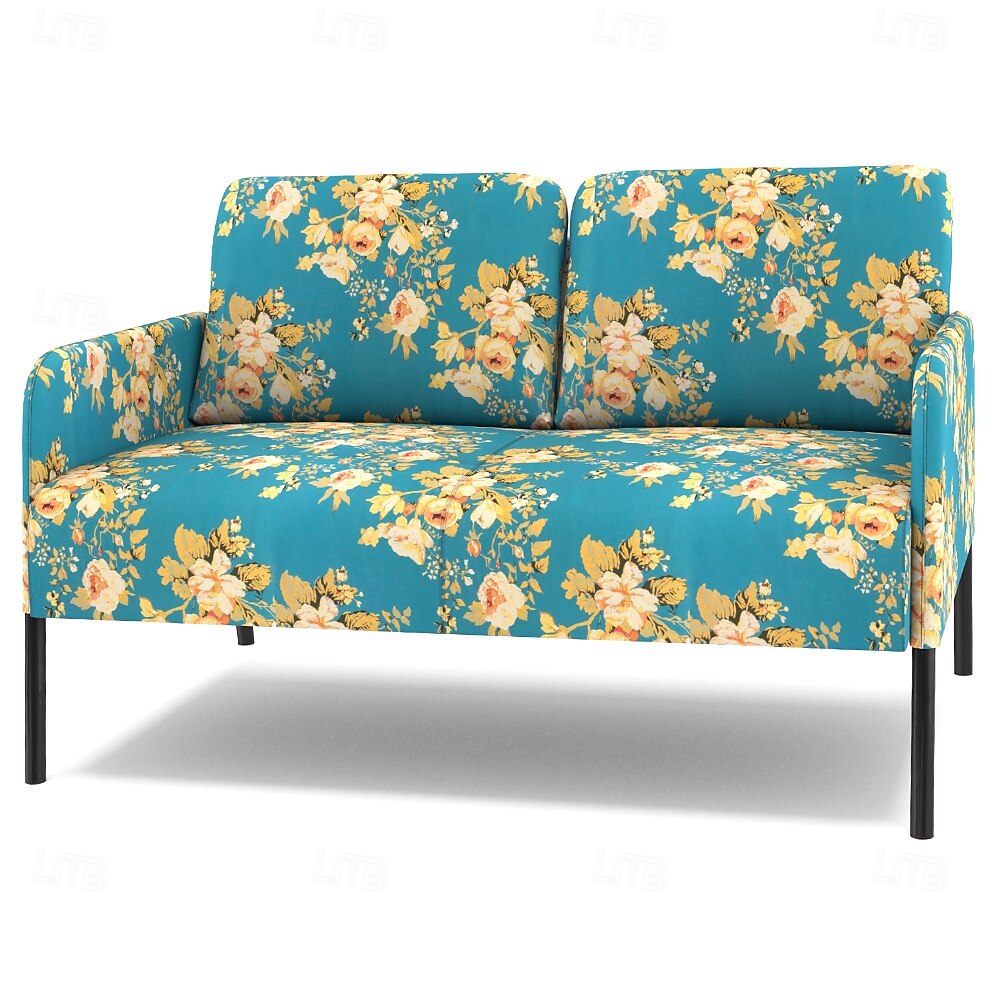 Sofföverdrag i 100 % bomull, lämpligt för Glostad-soffa, blommiga växter, vadderade överdrag 2025 - $140.99 –P8