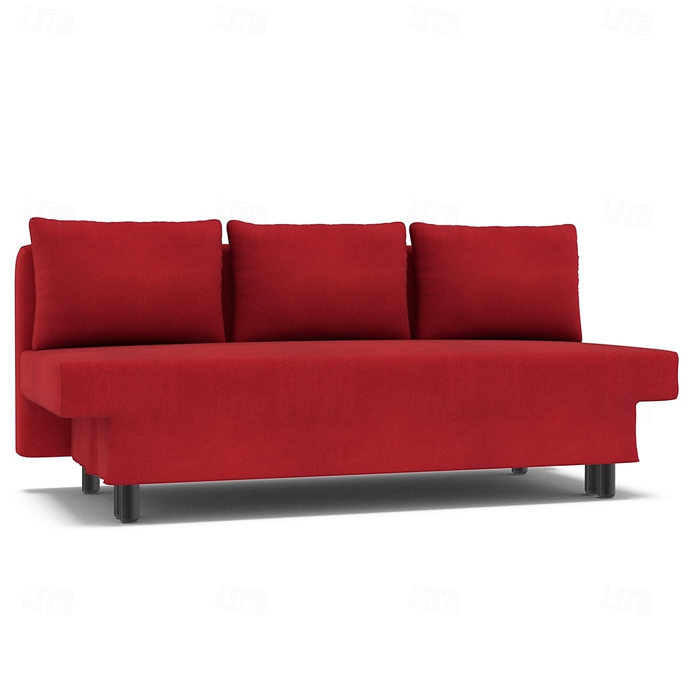 Sofa Cover Suitable For ÄLVDALEN Sofa Solid Color Quilted Velvet Slipcovers 2025 - $165.99 –P8