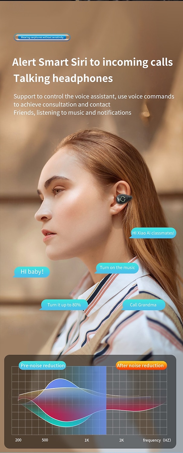 AX11 TWS Ear Clip Wireless Earbuds – Bluetooth 5.3 Headphones for Sports, Gaming, Hands-Free Calls, Mobile & Travel Use for iOS Android 2025 - $20.99 –P7
