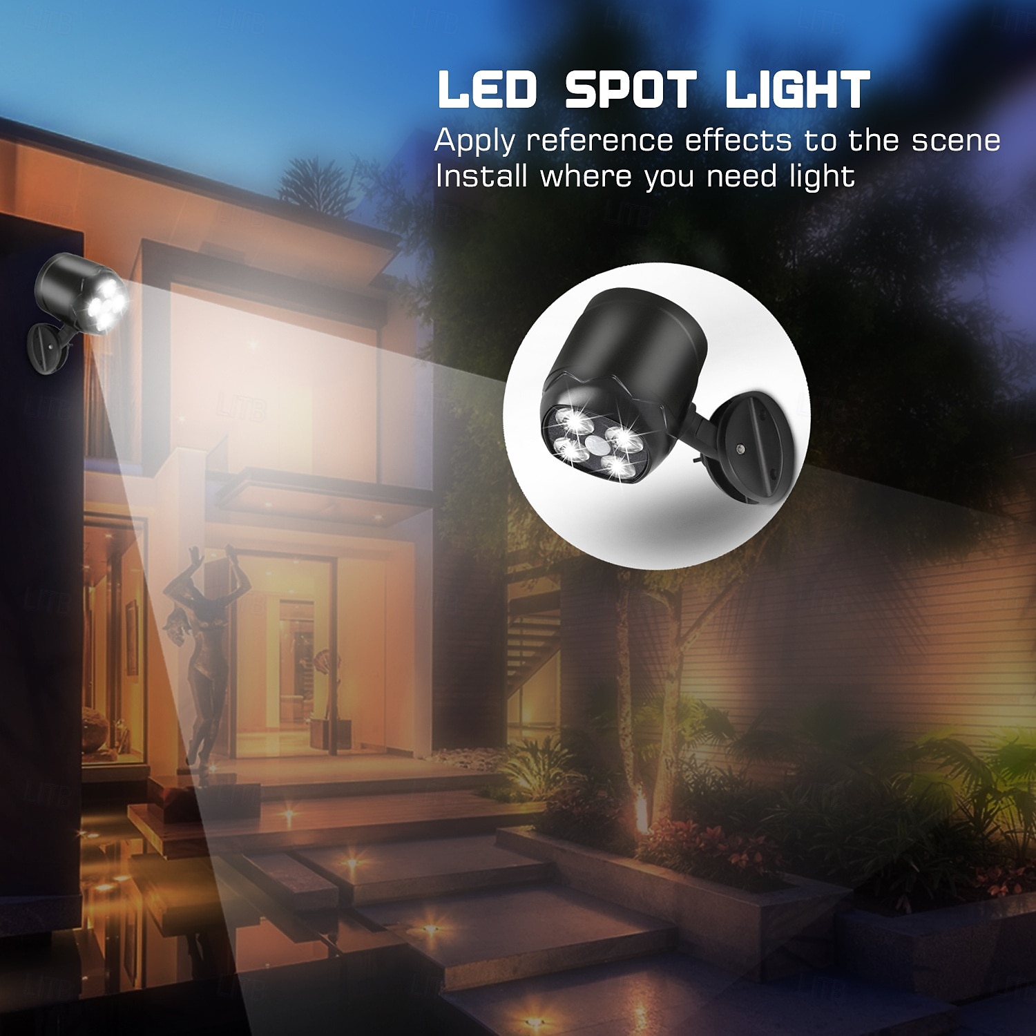 Motion Sensor Outdoor Lights, Battery Motion Sensor Light Outdoor Ip65 Waterproof 2025 - $30.99 –P10