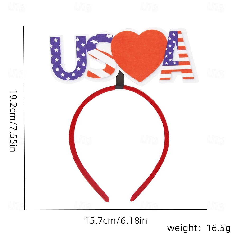 Patriotic Head Boppers Headband -Fourth 4th of July Party Accessories Favors Decorations 2026 - $3.49 –P16