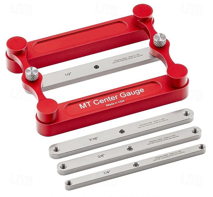 jauge centrale &Kit de gabarit de goujonnage, gabarit de goujonnage autocentrant, guides de perçage, jauge centrale en acier inoxydable, jauge de marquage, outil de travail du bois de 2025 ? $47.99 –P11