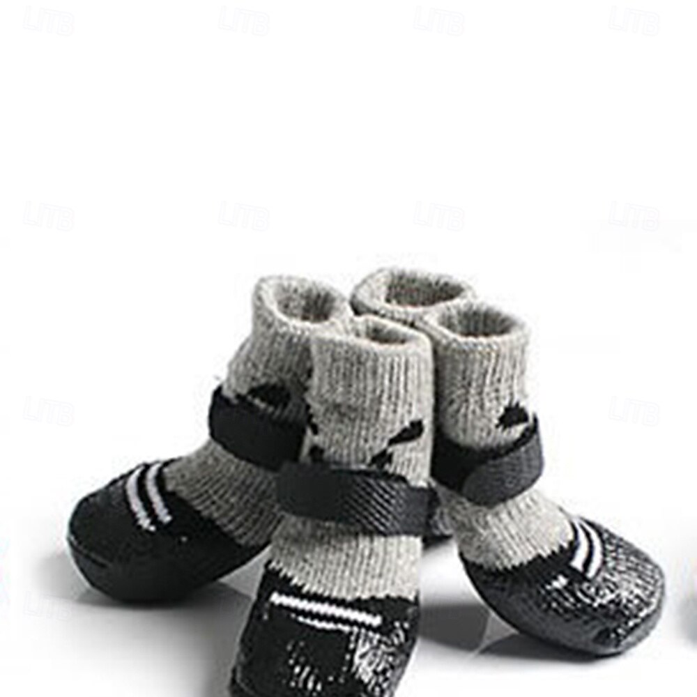 Anti Slip Dog Socks to Prevent Licking Paws Dog Shoes for Hot Pavement Dog Booties for Small Medium Large Senior Dogs Traction Control Boots & Paw Protectors for Hardwood Floors 2025 - $12.49 –P9