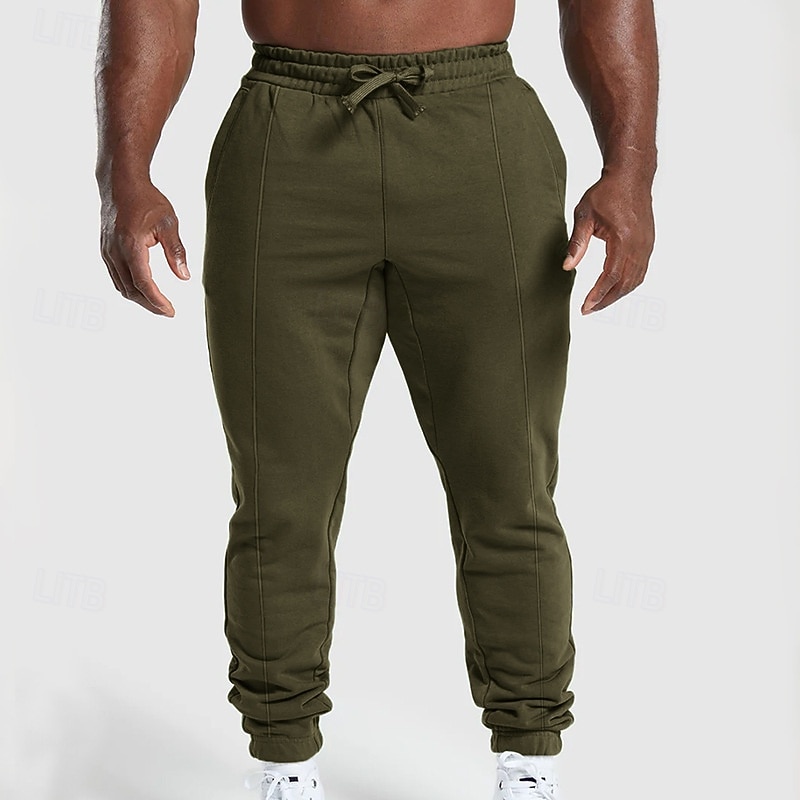 Herren Jogginghose Hose Kordelzug Tasche Elastischer Bund Einfach Komfort Atmungsaktiv Täglich Outdoor Ferien Urlaub Mode Blau Schwarz Mikroelastisch 2026 - $22.99 –P12