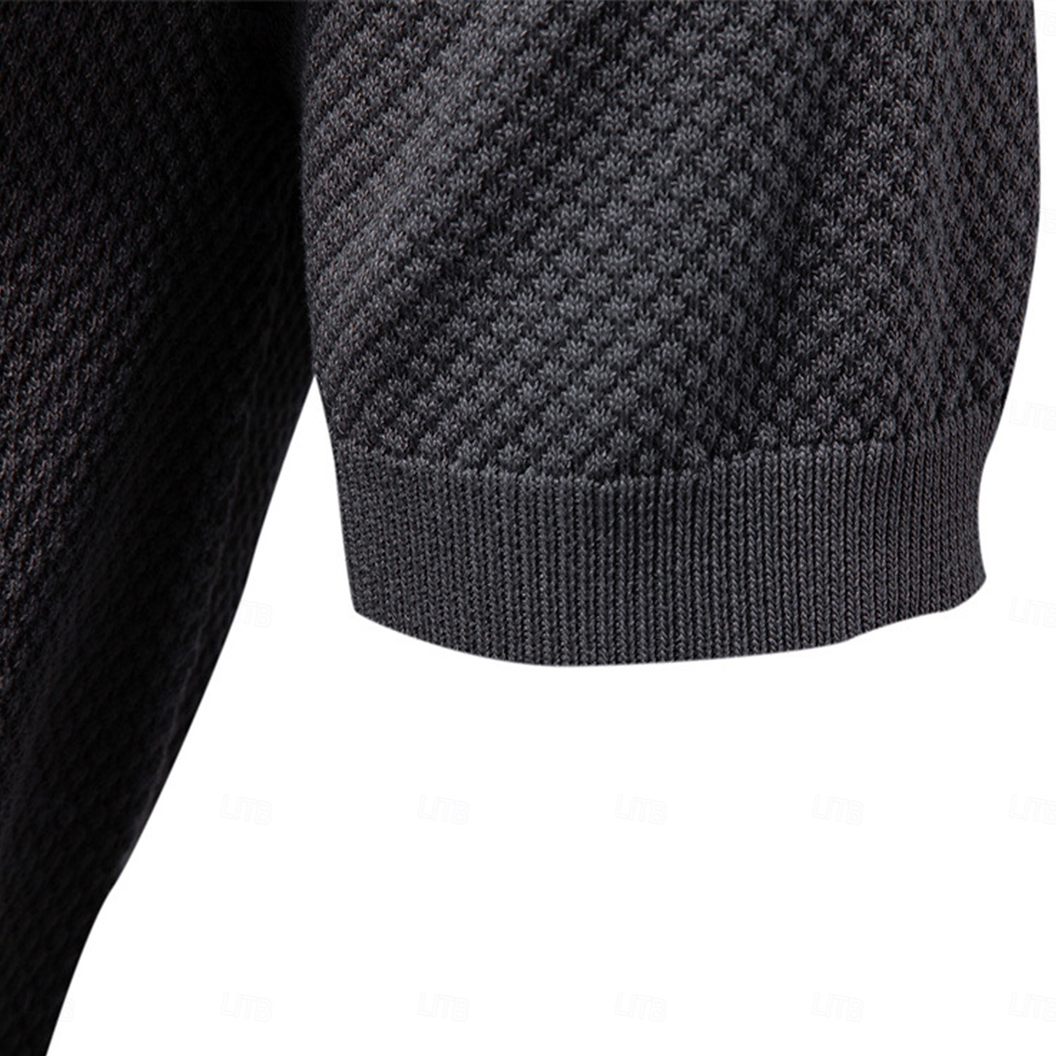 Herren Polo Strick-Polopullover Geschäft Lässig V Ausschnitt Kurzarm Formell Einfarbig Texture Neuheit Sommer Ganzjahres Hellblau Schwarz Weiß Marineblau Armeegrün Dunkelgray Polo 2025 - $36.99 –P3