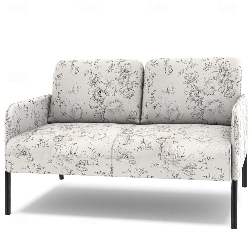 Sofföverdrag i 100 % bomull, lämpligt för Glostad-soffa, blommiga växter, vadderade överdrag 2025 - $140.99 –P3
