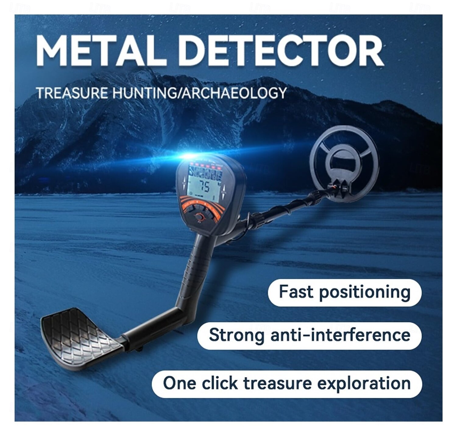 Nuovo metal detector portatile md-810: strumento di ricerca di tesori all'aperto ad alta precisione per oro, argento, rame e ferro del 2025 a $447.89 –P5