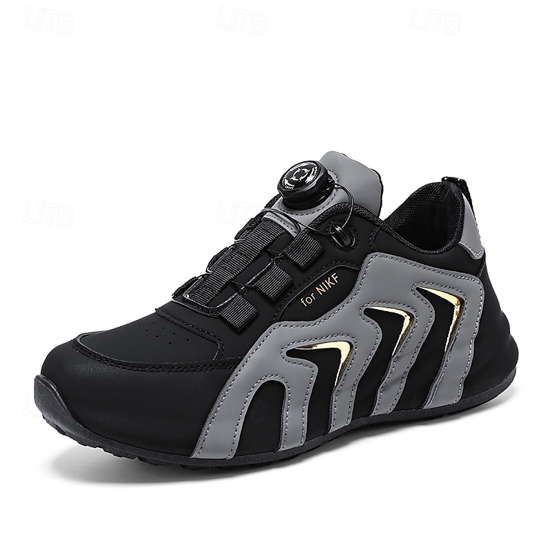 Zapatillas deportivas blancas y rojas para hombre con cierre boa: de alto rendimiento, elegantes, ideales para correr, gimnasio y ropa informal. 2026 - $42.99 –P1