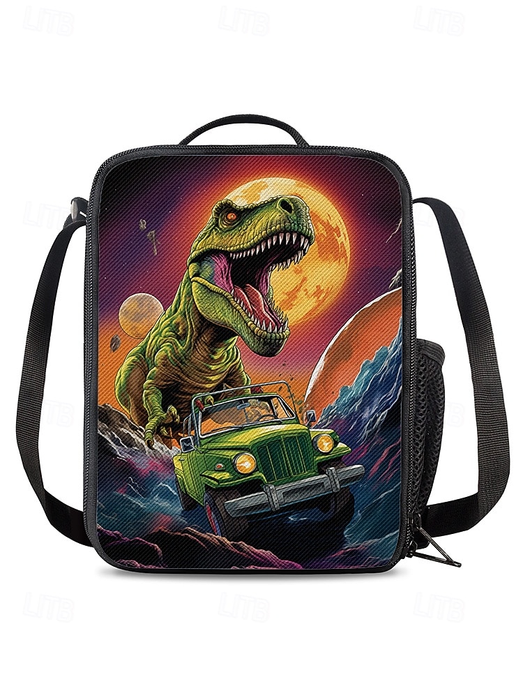 Kids' 3-Piece Dinosaur Backpack Set with Lunch Bag and Pencil Case, T-Rex Print, Lightweight School Bag for Boys, Girls and Elementary Students 2026 - $34.99 –P9