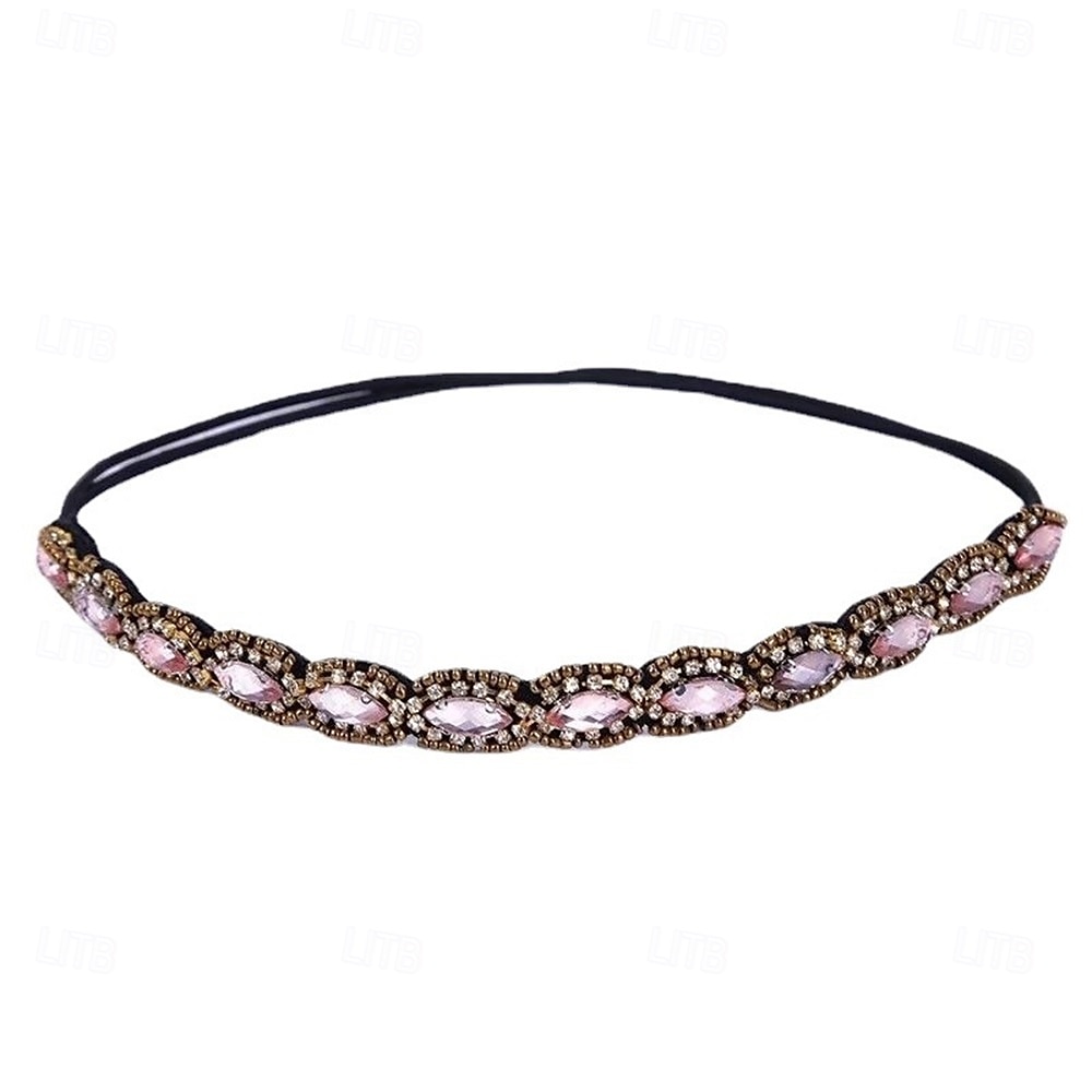 Fasce elastiche con perline e cristalli, per donne e ragazze del 2025 a $8.99 –P15