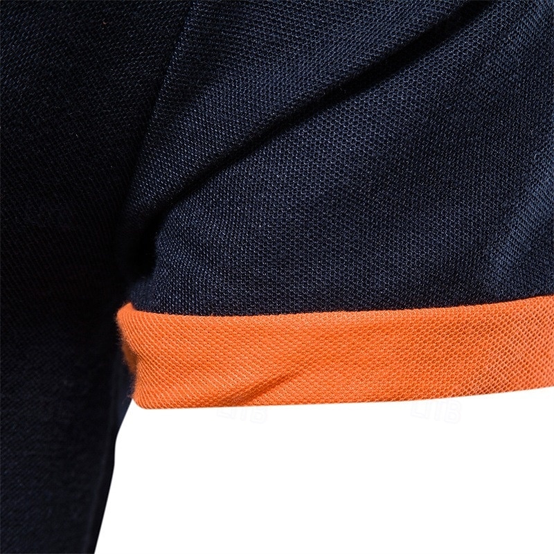 Pánské polo tričko s krátkým rukávem, 2 ks, ležérní, s klopou, pohodlné, s ozdobným potiskem &vyšívané základní letní polo tričko regular fit 2025 - $26.99 –P10