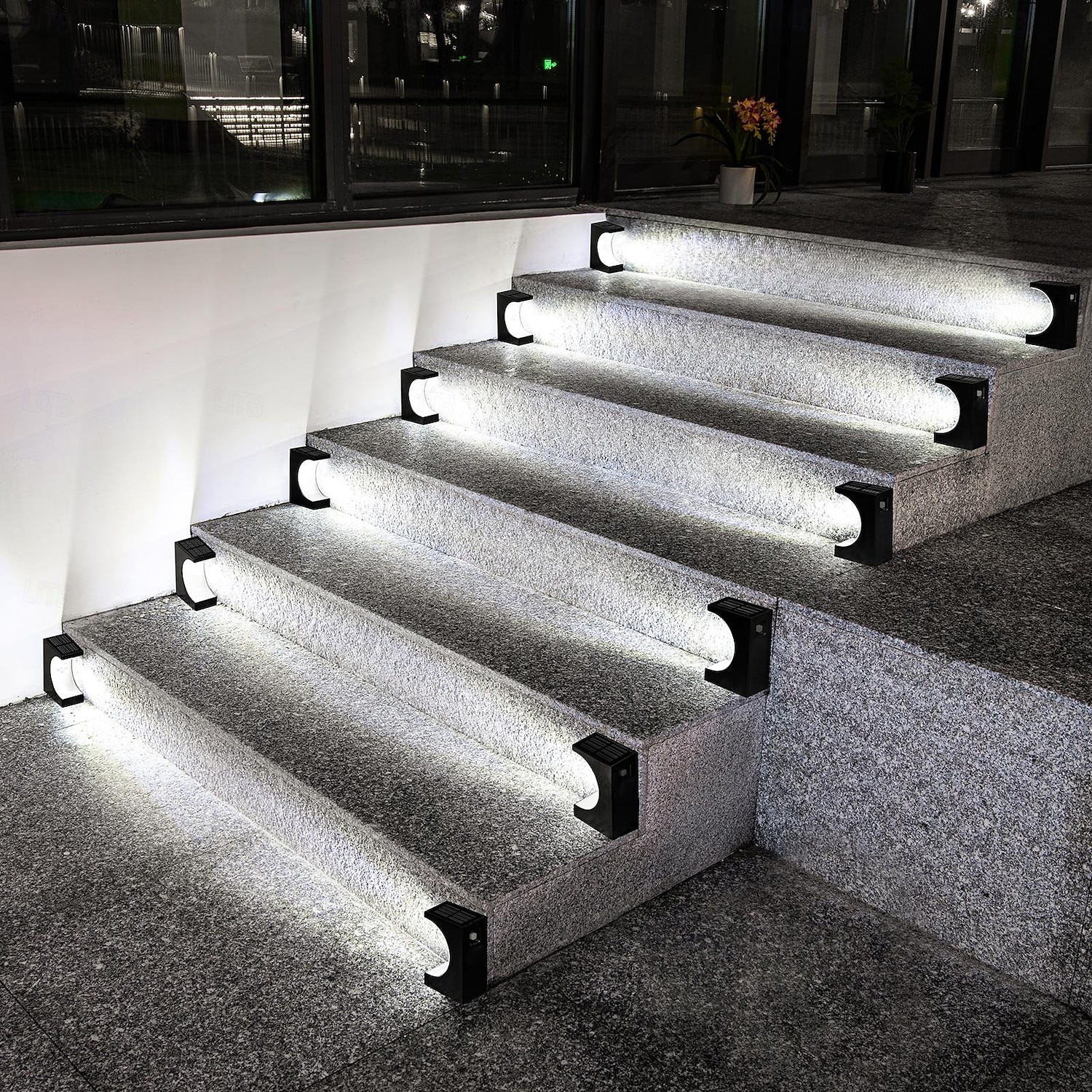 4 stuks buitenzonnestapverlichting voor binnentuin, sfeerverlichting voor op het terras, waterdichte verlichting voor tuinpaden en decoratie 2025 - $32.99 –P8