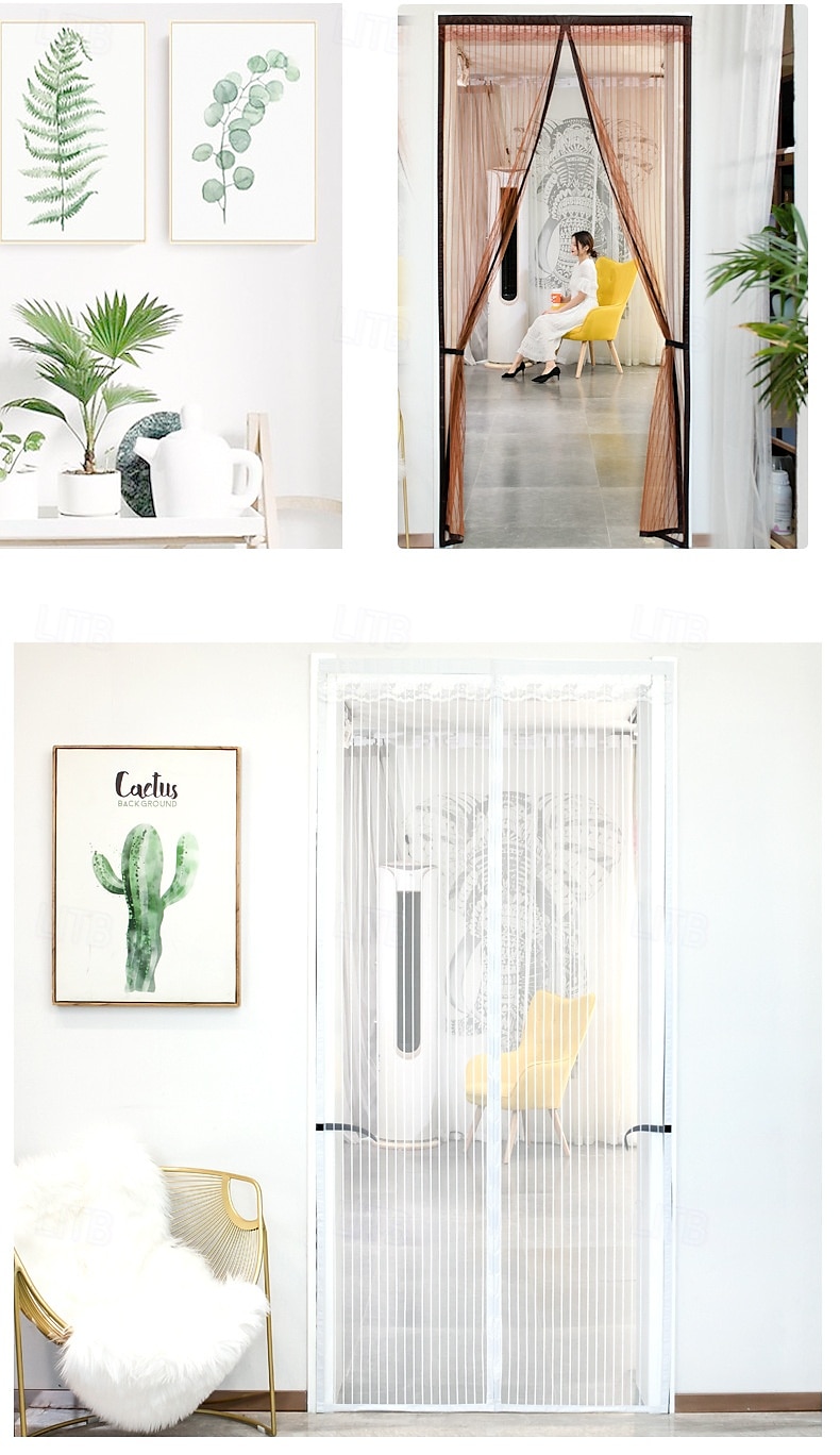 Magnetic Screen Door Portable, Fly Or Bug Screen Magnetic, Doorway For Sliding Door,Garage,Patio,Kitchen,Living,Window Room,Bedroom,Bar,Pet and Kid Easy Entry 2025 - $24.99 –P4