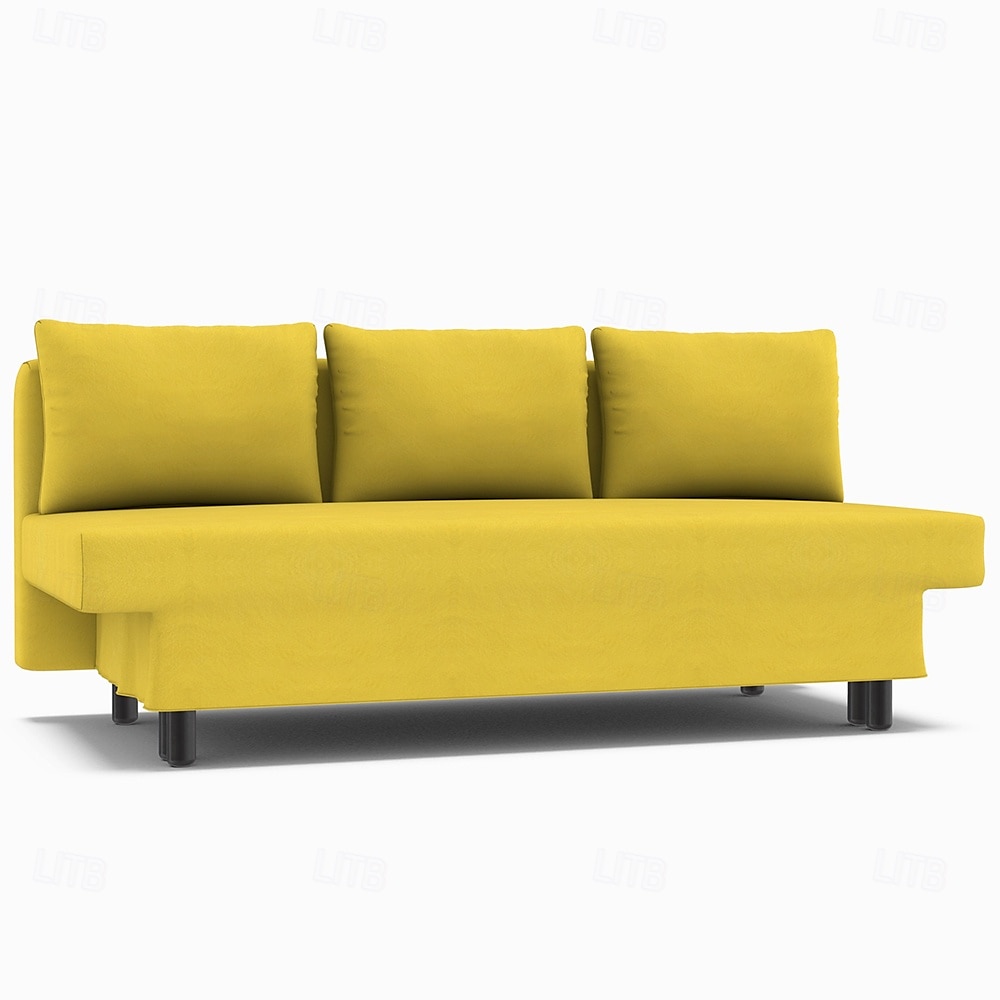 Sofa Cover Suitable For ÄLVDALEN Sofa Solid Color Quilted Velvet Slipcovers 2025 - $165.99 –P6