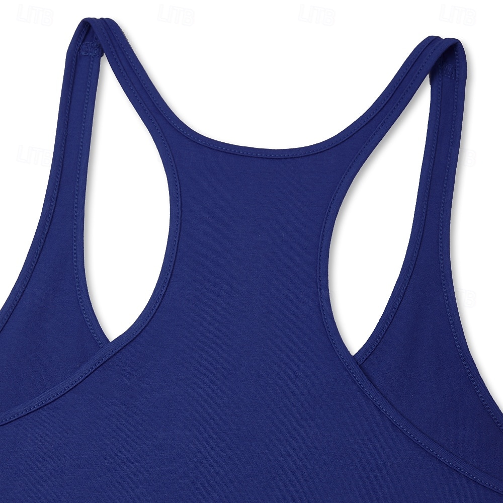 Bărbați Bluză Vestă Cămașă fără mâneci Tricou Gym Muscle Fără manșon În U Vară Simplu Modă Clasic Comfortabil Casual Sport Concediu Negru Alb Galben Top tricou pentru bărbați 2025 - AU $18.89 –P12