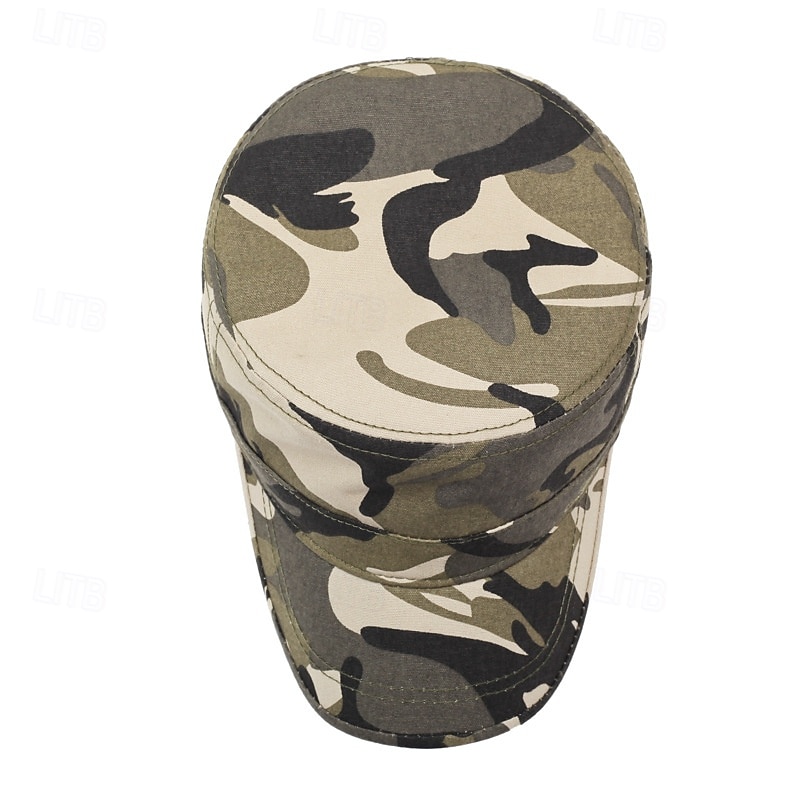 Voor heren Platte pet Zonnehoed Trucker Hoed Zwart Groen Polyesteri Modieus Casual Straat Dagelijks camouflage Verstelbaar Zonbescherming Ademend 2025 - $5.99 –P6
